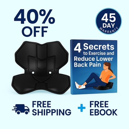 Ortopedic cushion Spinafy™ Pro Support  + FREE EBOOK + 40% OFF