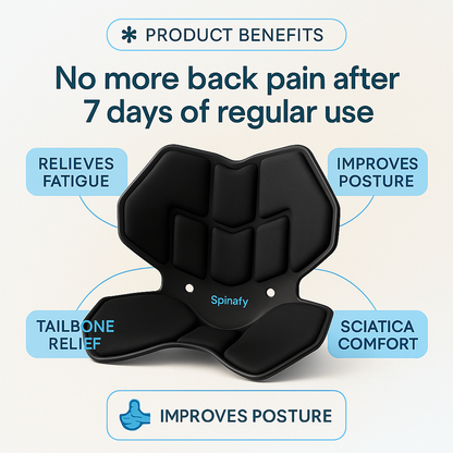 Ortopedic cushion Spinafy™ Pro Support  + FREE EBOOK + 40% OFF