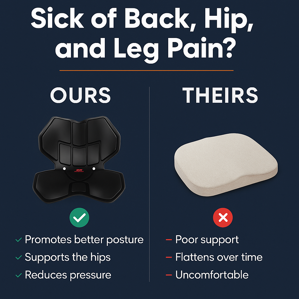 Ortopedic cushion Spinafy™ Pro Support  + FREE EBOOK + 40% OFF