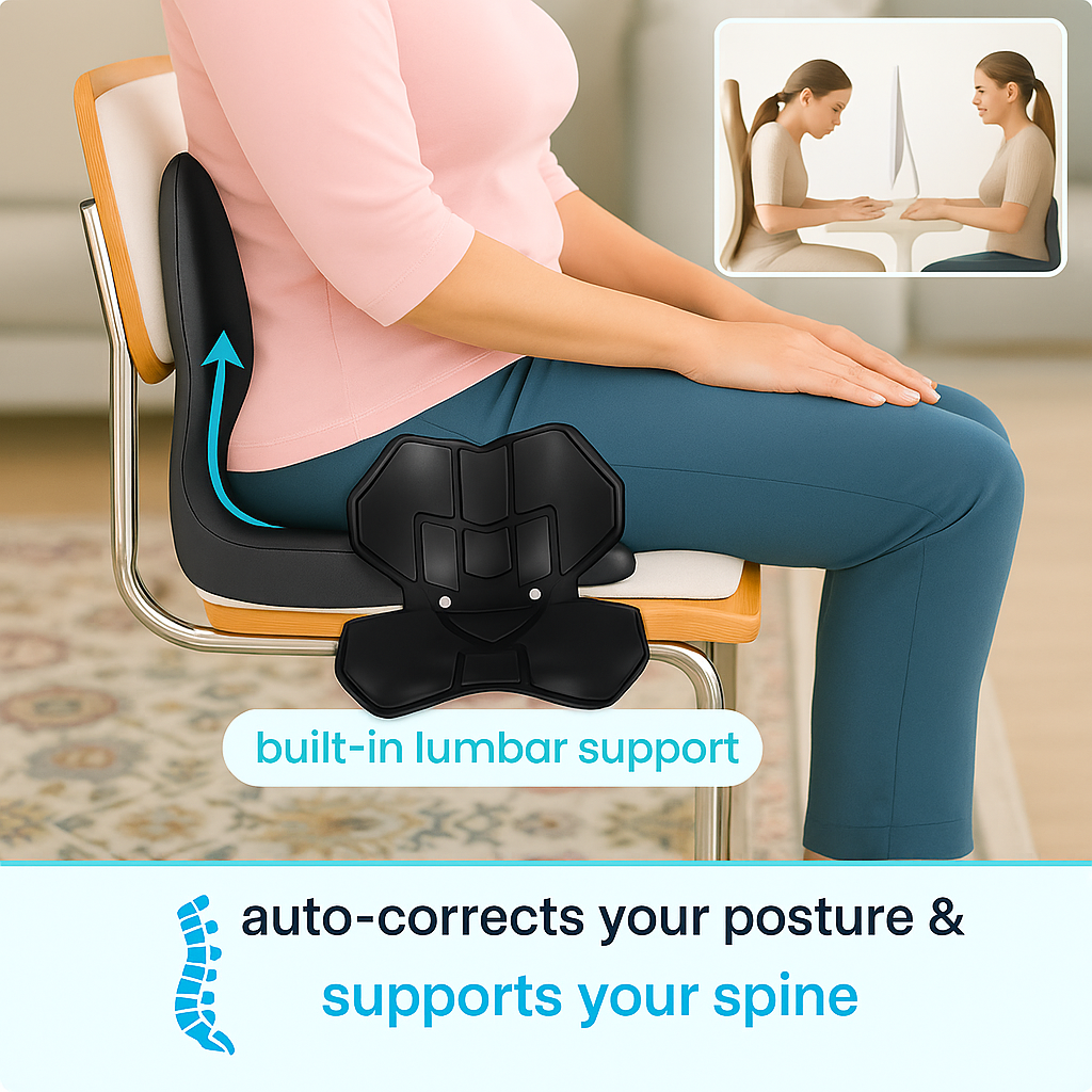 Ortopedic cushion Spinafy™ Pro Support  + FREE EBOOK + 40% OFF